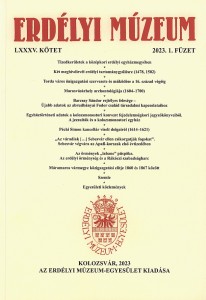 Erdélyi Múzeum lapszámok