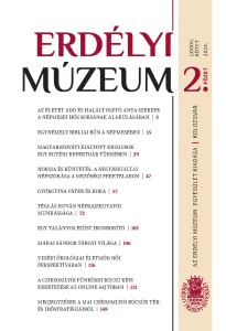 Erdélyi Múzeum lapszámok