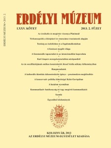 Erdélyi Múzeum lapszámok