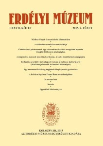 Erdélyi Múzeum lapszámok