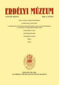 Erdélyi Múzeum lapszámok