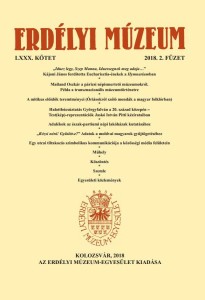 Erdélyi Múzeum lapszámok