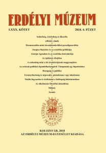 Erdélyi Múzeum lapszámok