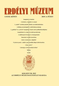 Erdélyi Múzeum lapszámok