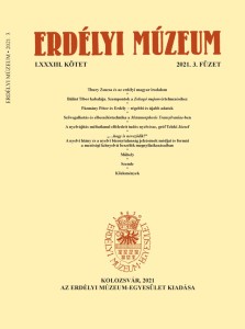 Erdélyi Múzeum lapszámok