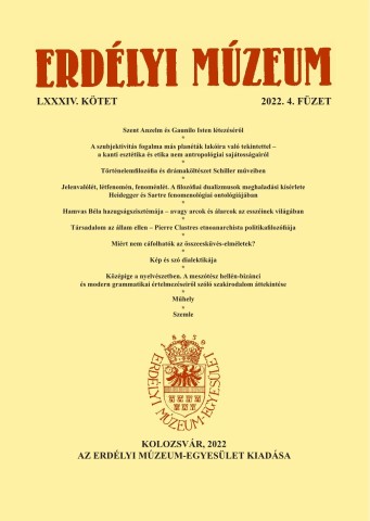Erdélyi Múzeum lapszámok