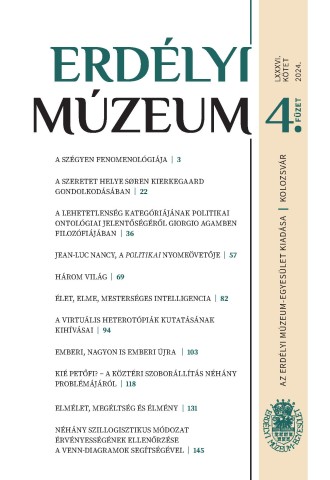 Erdélyi Múzeum lapszámok
