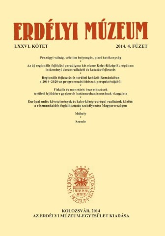 Erdélyi Múzeum lapszámok