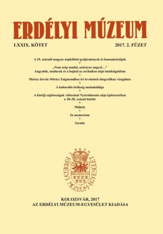 Erdélyi Múzeum lapszámok